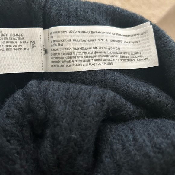 NWT ABERCROMBIE & FITCH Navy Cardigan Sweater Womens (S) - Picture 8 of 8